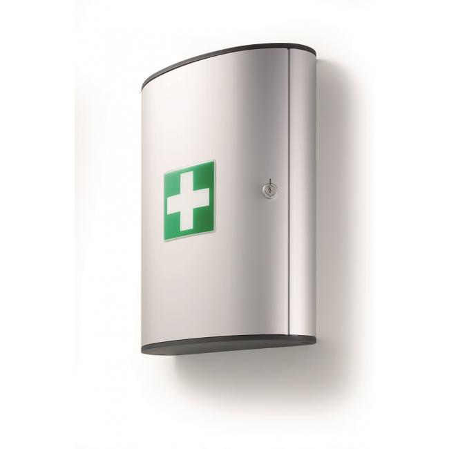 Erste-Hilfe-Set mit 3 Fächern, robuste Erste-Hilfe-Box L (ohne Füllung)