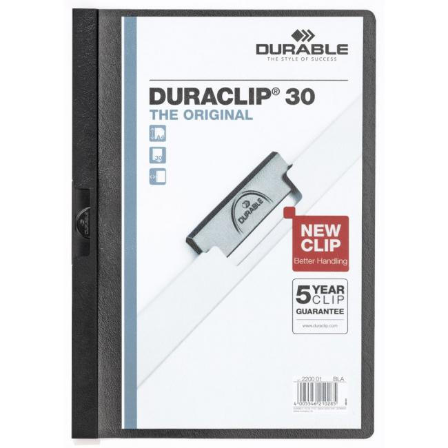 DURACLIP Original 30-Clip-Etui schwarz