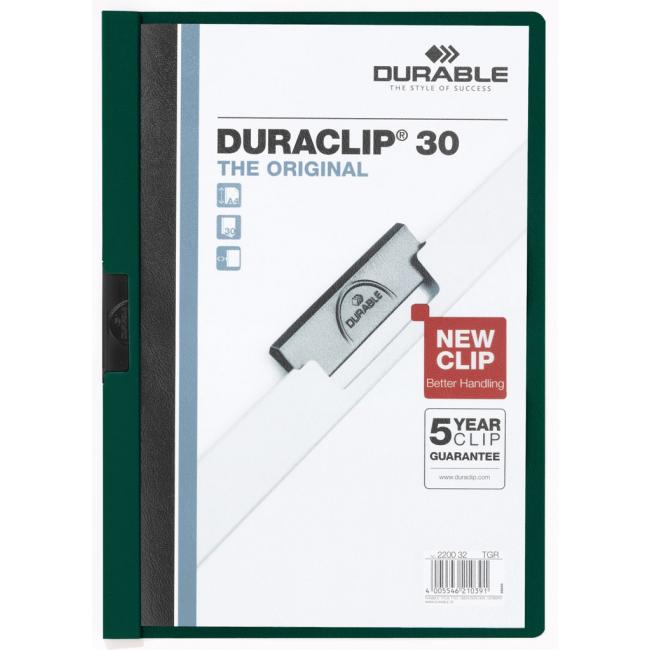 Clip-Abdeckung DURACLIP Original 30 dunkelgrün
