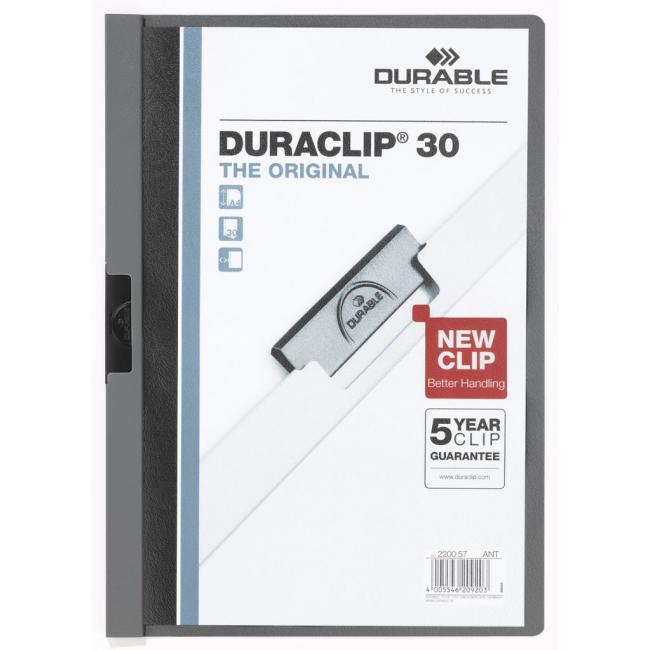 [DU220057] Clip-Abdeckung DURACLIP Original 30 anthrazit