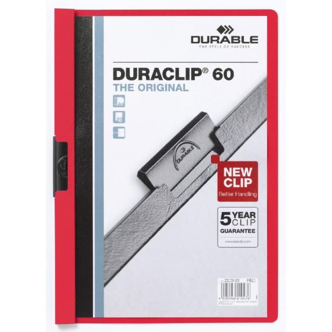 Clip-Abdeckung DURACLIP Original 60 rot