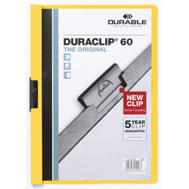Clip-Abdeckung DURACLIP Original 60 gelb