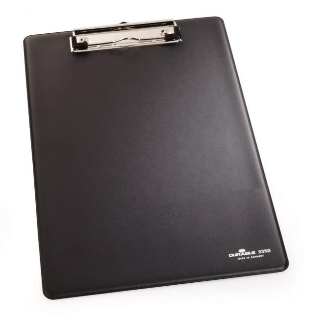 [DU235001] Schreibblock aus PVC, A4, strapazierfähig, schwarz