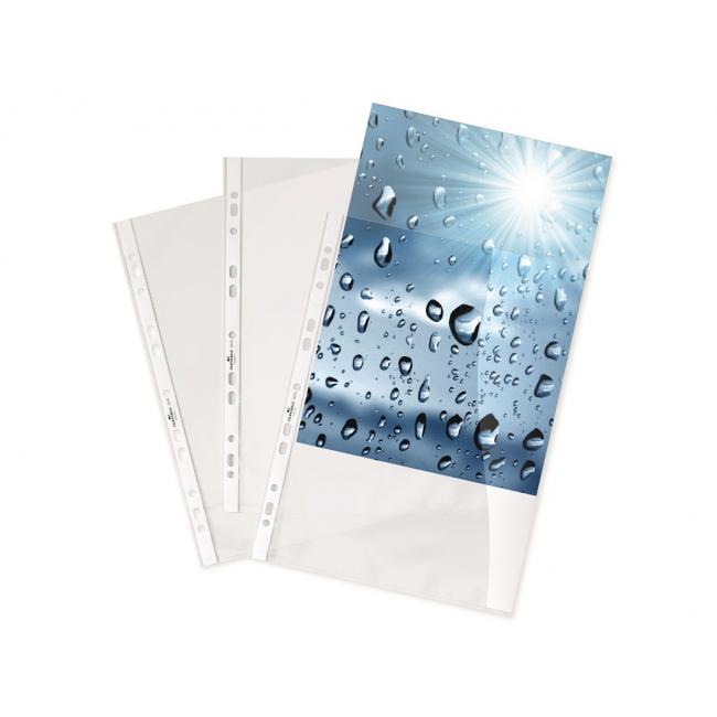 [DU267619] Euro-Schutzhülle, strapazierfähiges Premium-A4-Hochglanzpapier (80 µm), in einer Tasche