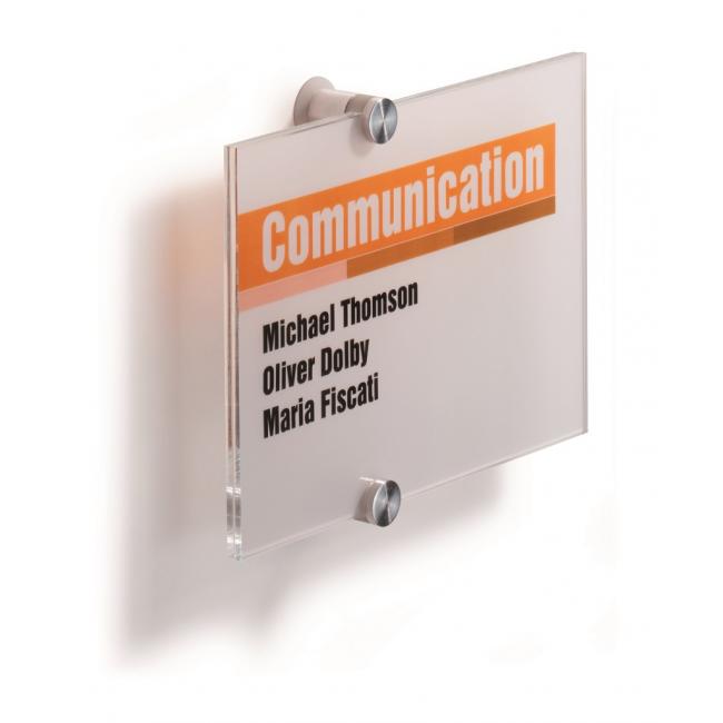 Informationstafel von Crystal Sign, 210 x 148 mm