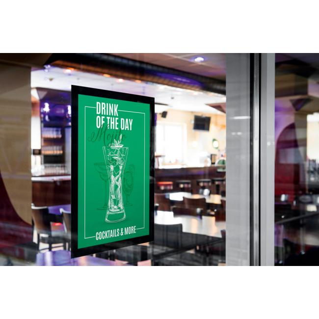 Selbstklebende Paneele Duraframe Sun A4 schwarz