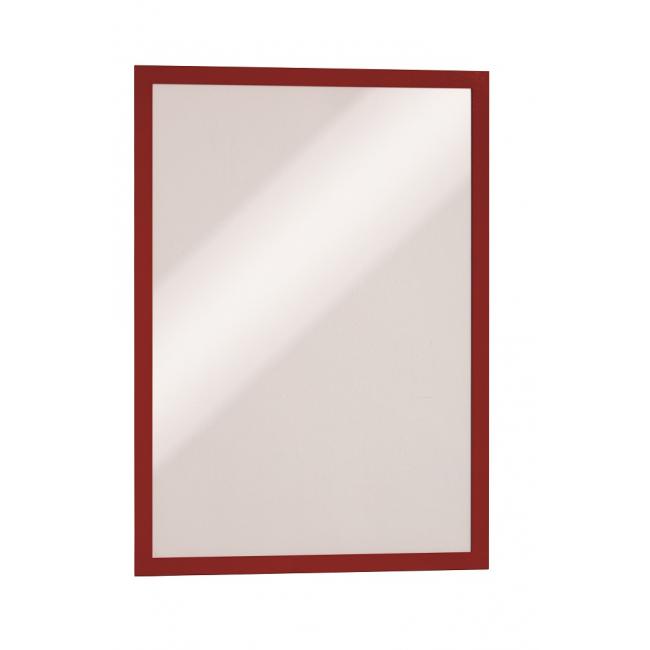 [DU487303] Selbstklebender DURAFRAME A3 rot