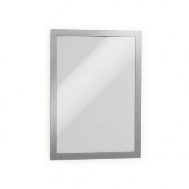 [DU488223] Selbstklebende DURAFRAME A4 10 Stück silber