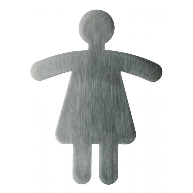 Piktogramm in Form einer Damentoilette