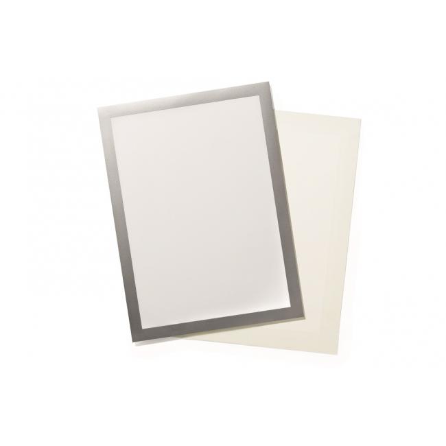 Duraframe Griff A4 silber