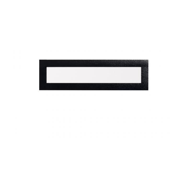 Magnetischer DURAFRAME MAGNETISCHER Deckel für A4, 210 x 40 mm, schwarz