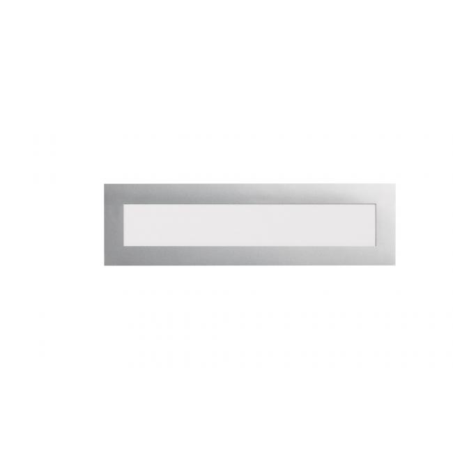 Magnetischer DURAFRAME MAGNETISCHER Deckel für A4, 210 x 40 mm, silber