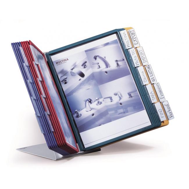 VARIO Tischständer mit 20 Paneelen