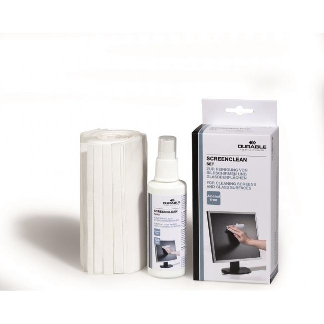 Screenclean Bildschirmreiniger 125 ml mit Reinigungstüchern