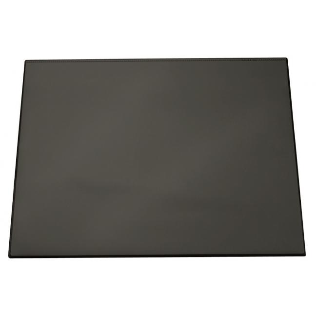 Tischset, strapazierfähig, mit transparenter Folie, 52 x 65 cm, schwarz