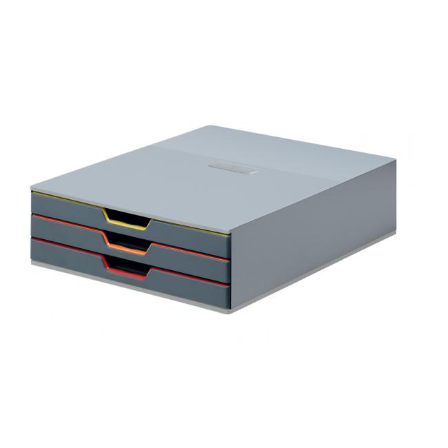 VARICOLOR 3-Schubladen-Box
