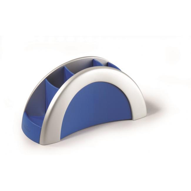 Stiftehalter VEGAS silber/blau