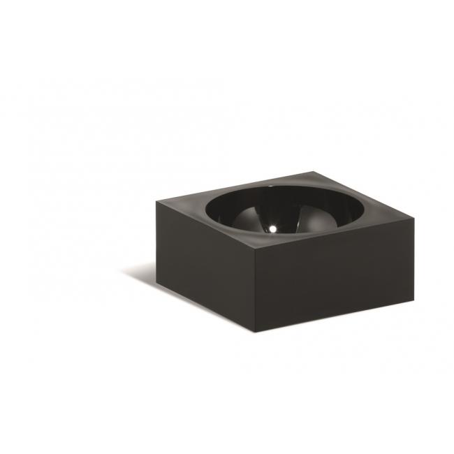 CUBO Büroklammernhalter, schwarz