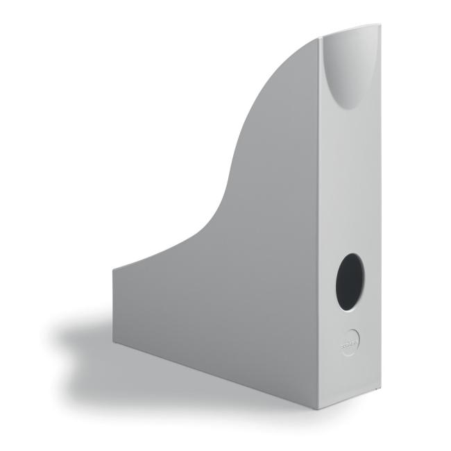 [DU775710] Zeitschriftenständer, strapazierfähig, ECO-grau