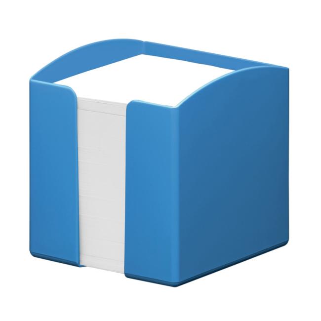 Robuster, umweltfreundlicher Notizblockständer, blau