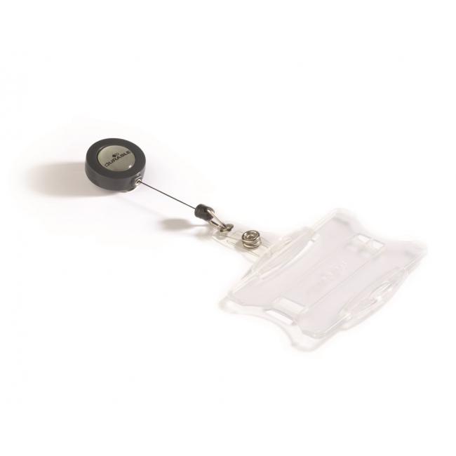 Kunststoff-Etiketten, aufrollbar, strapazierfähig, 85 x 54 mm, 10 Stück