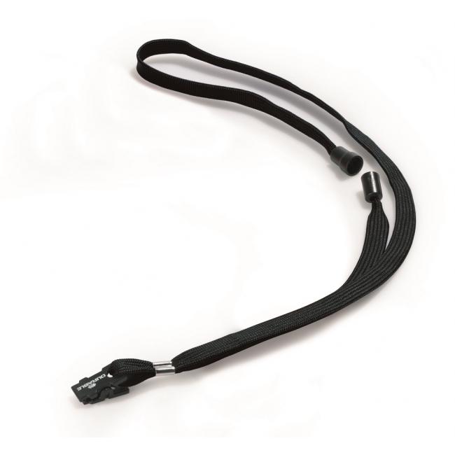 Aufhängeband, strapazierfähig, 10 mm, schwarz, 10 Stück