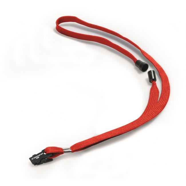 [DU811903] Aufhängeband, strapazierfähig, 10 mm, rot, 10 Stück