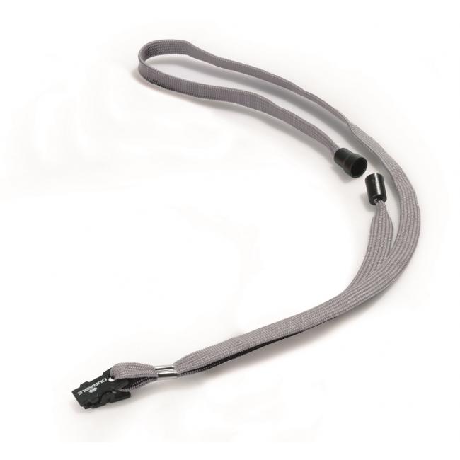 Aufhängeband, strapazierfähig, 10 mm, grau, 10 Stück