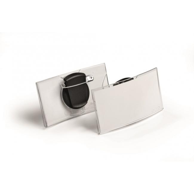 Runde Acryl-Etiketten, robust, 75 x 40 mm, 25 Stück
