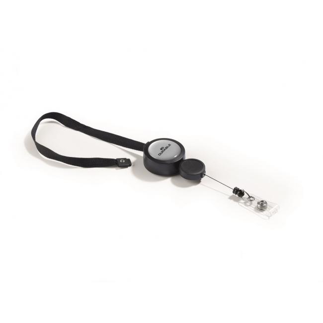 [DU822901] Strapazierfähige JOJO PLUS Aufhängeschlaufen mit Scheibe, schwarz, 10 Stück