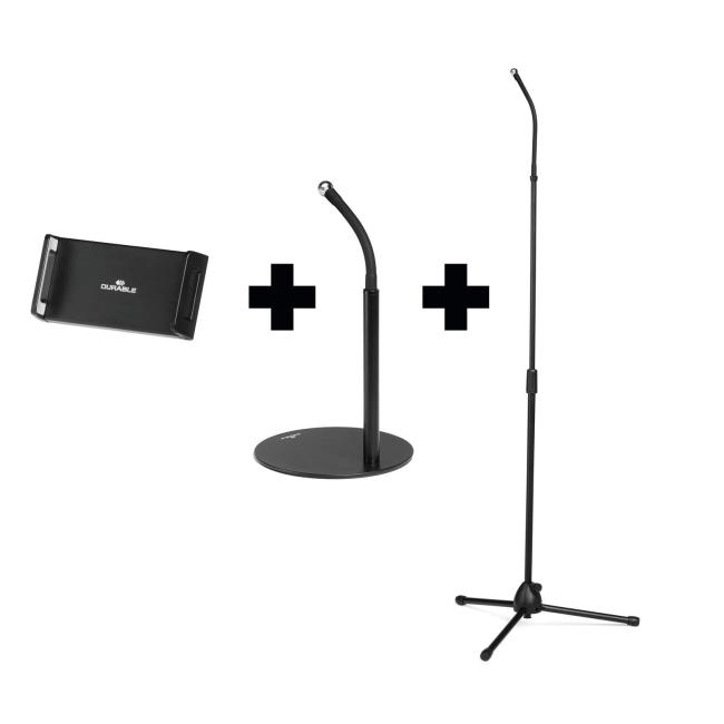 TWIST COMBI Tablet-Ständer, schwarz