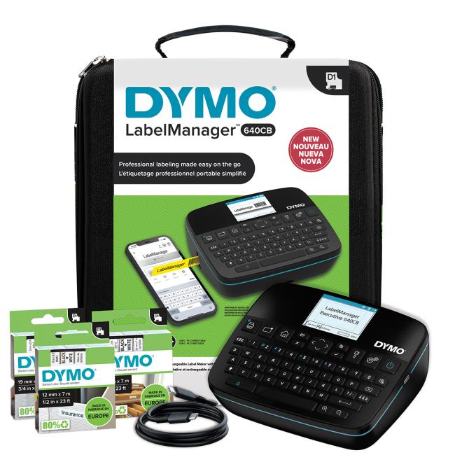 [DY202121] Dymo LM 640 Etikettendrucker-Kofferset