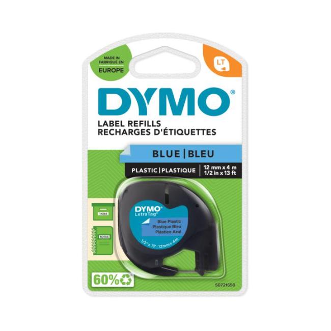 [DY721600] Dymo-Klebeband für Letratag blau