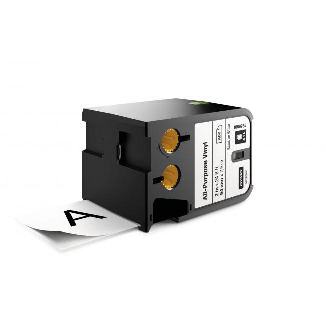 [DY868755] Dymo XTL Vinylklebeband 54 mm weiß/schwarz
