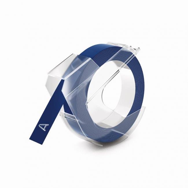Dymo Omega 9mm blaues Klebeband