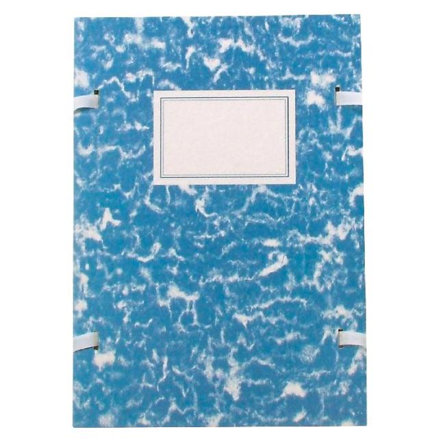 A4-Schreibmappen, marmorblau