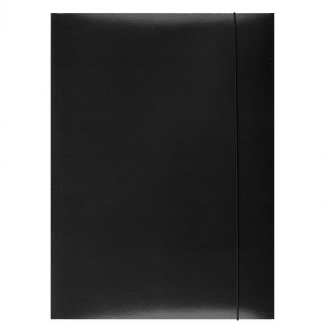 [EC113105] Kartonverpackung mit Gummiband, Bürobedarf, schwarz