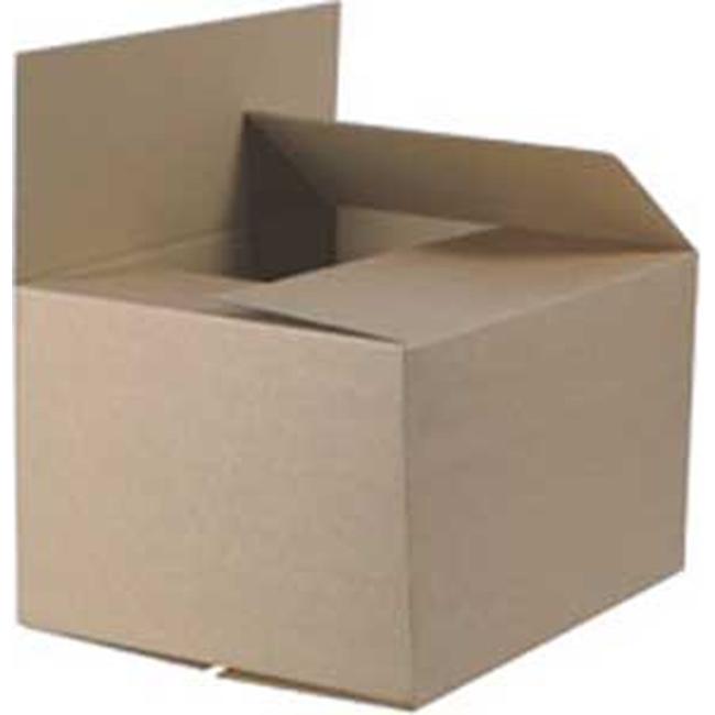 Schachtel mit Klappe, braun, 410 x 320 x 250 mm