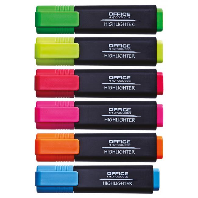 [EC170999] Bürobedarf 6er-Set Textmarker