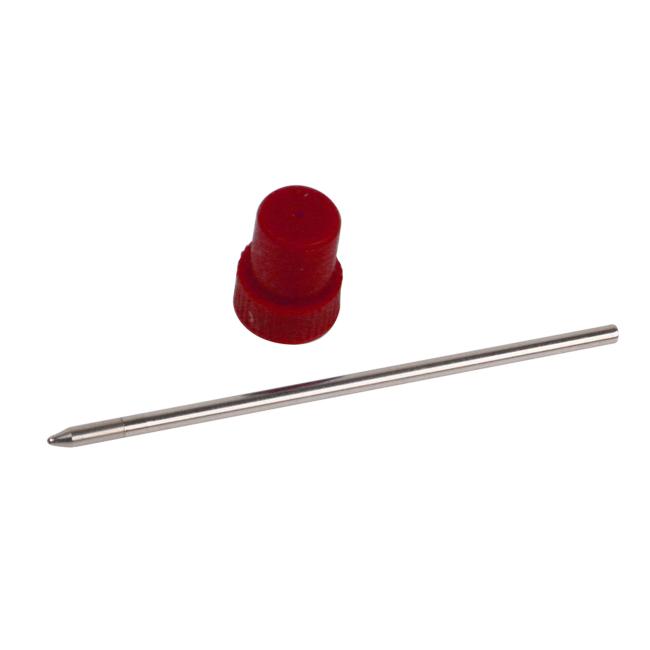 Nachfüllmine aus Metall, Mini, rot