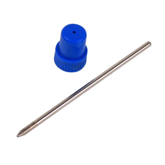 Nachfüllmine aus Metall, Mini, blau