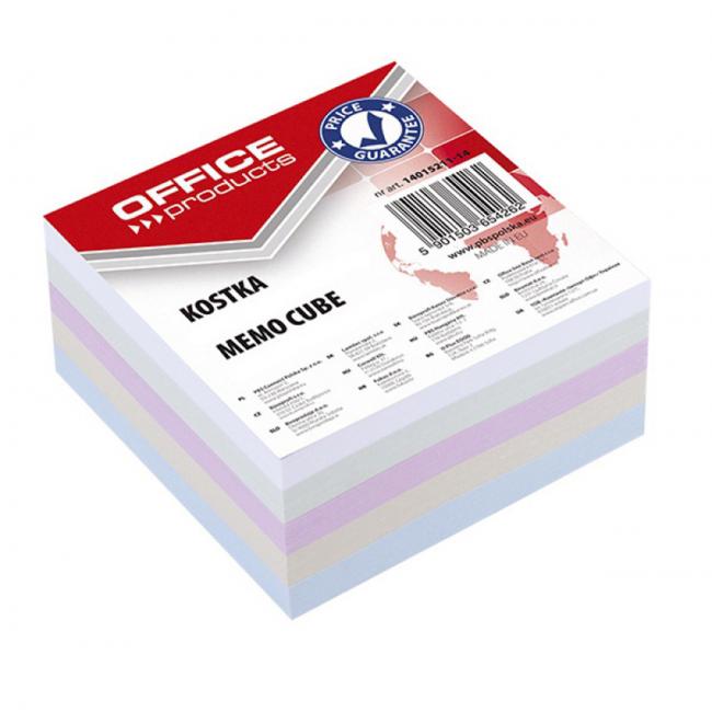 [EC231199] Notizblockwürfel, Büroartikel, lose, verschiedene Farben, 85 x 85 x 40 mm