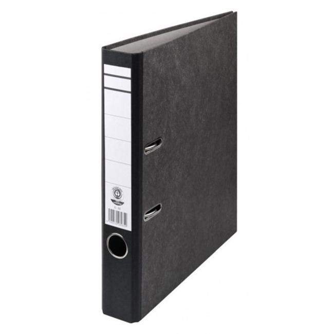 [EC384501] Hebelordner Marble Basic 5 cm schwarz