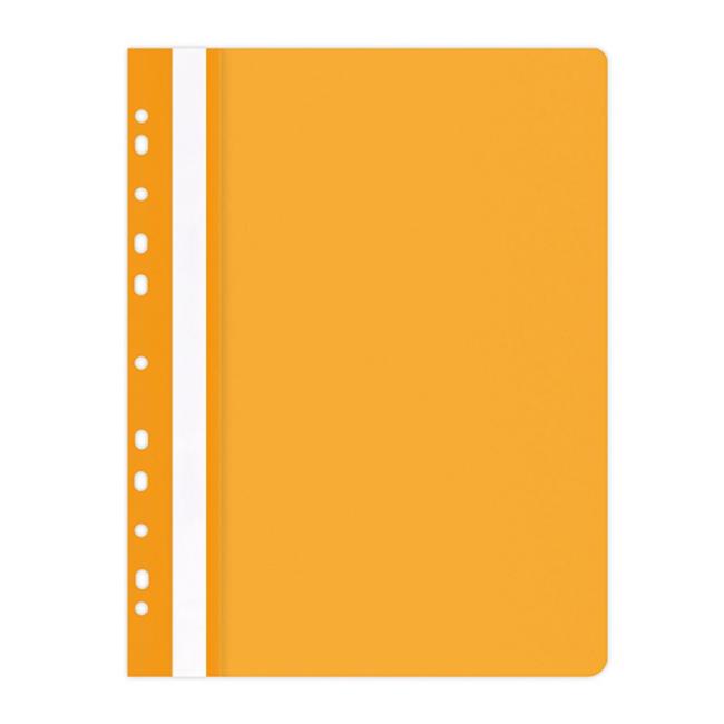 PP-Schnellbinder mit Euro-Perforation, mattorange