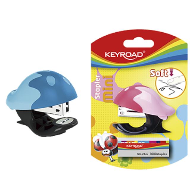 [EC971302] KEYROAD Mini-Hefter, Farbmix