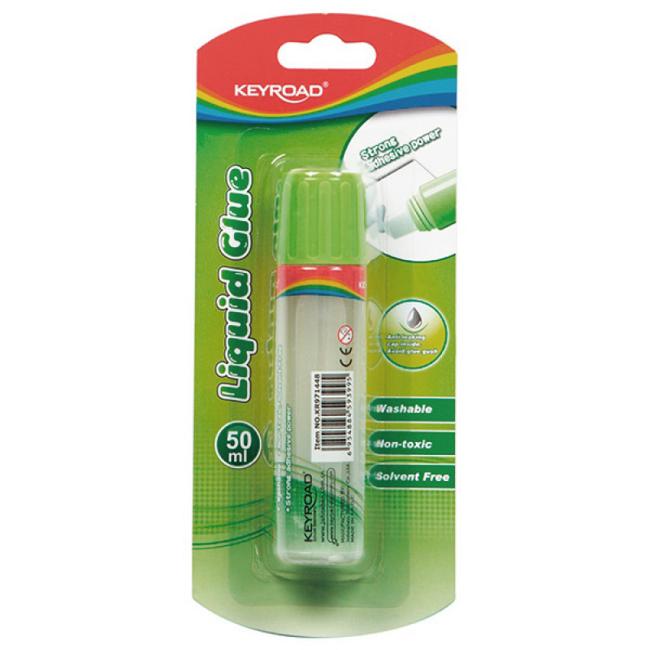 Flüssigkleber KEYROAD, 50 ml, Blisterverpackung