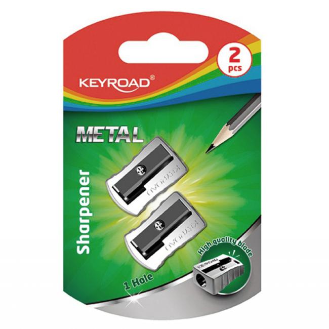 KEYROAD Metallreibe aus Aluminium, 2 Stück, Blisterverpackung