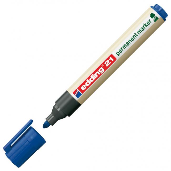 Edding 21 Permanentmarker blau