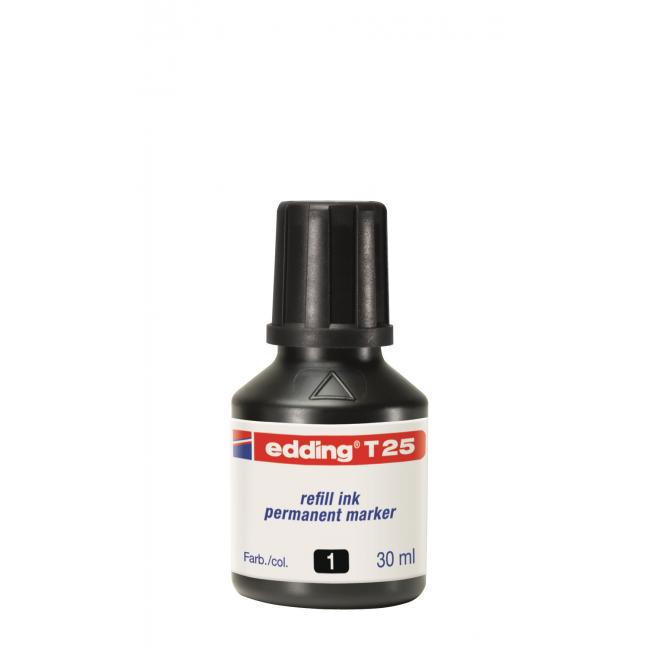Edding T 25 Tinte schwarz
