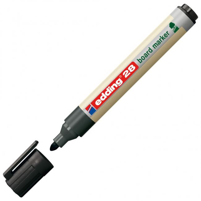 Edding 28 schwarzer Whiteboard-Marker